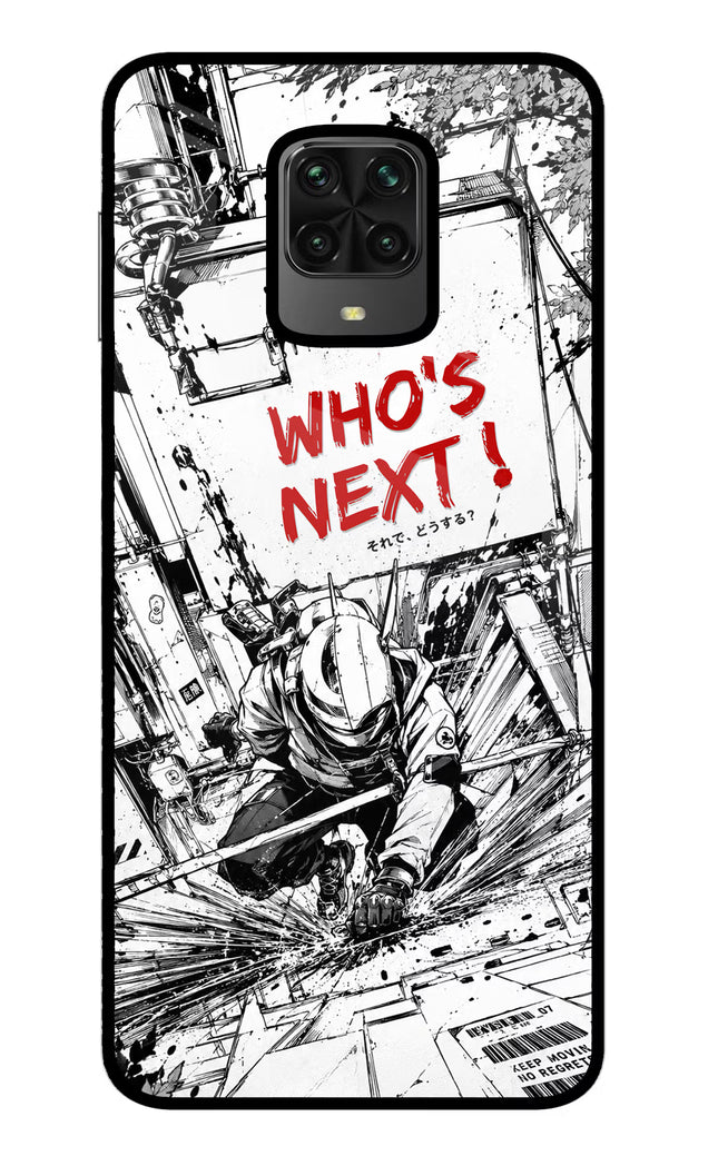 Who's Next Poco M2 Pro Glass Case