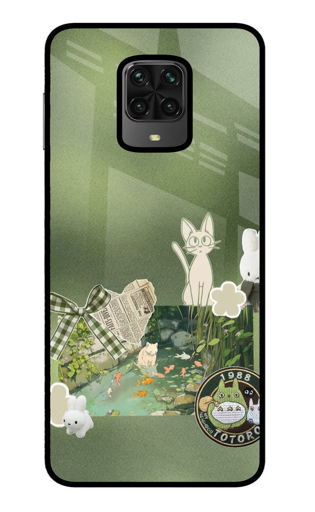 Aesthetic anime Poco M2 Pro Glass Case