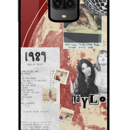 Taylor Swift Poco M2 Pro Glass Case