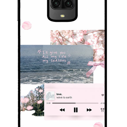 Wave to earth Poco M2 Pro Glass Case