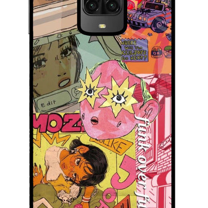 Funkover Poco M2 Pro Glass Case