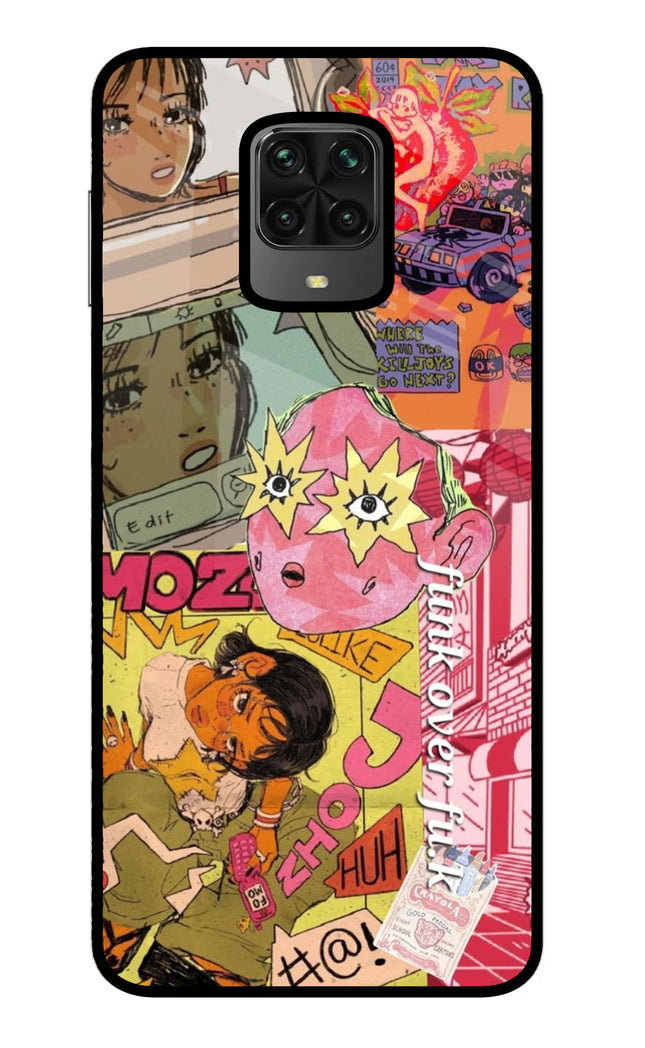 Funkover Poco M2 Pro Glass Case