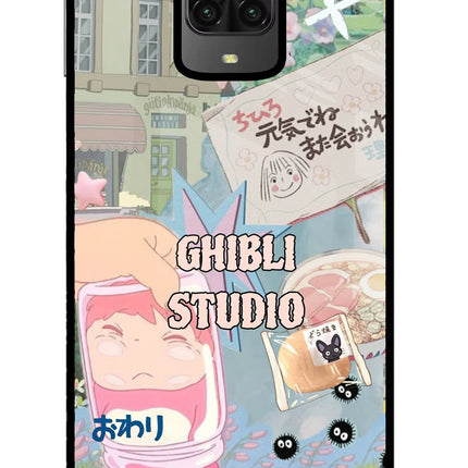 Studio Ghibli Poco M2 Pro Glass Case