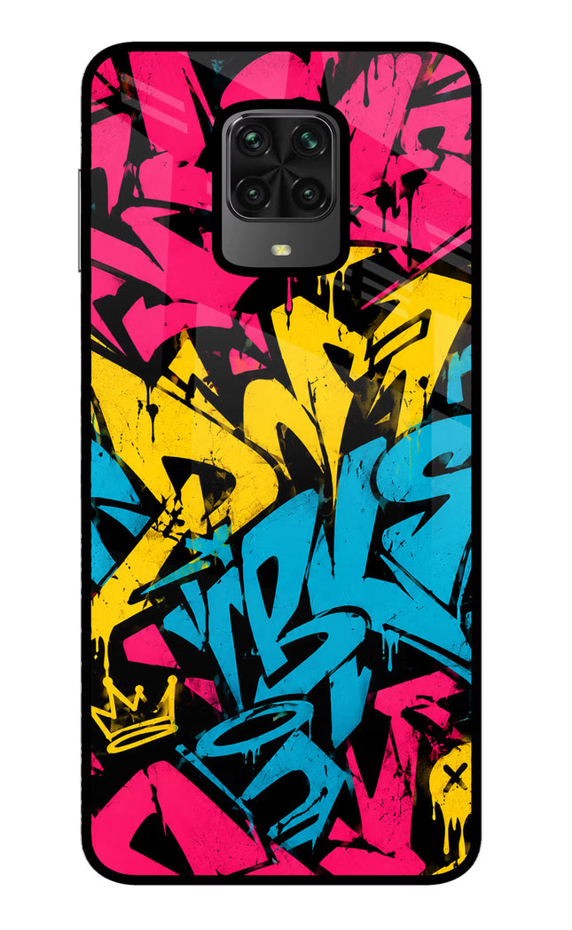 Graffiti Vibe Poco M2 Pro Glass Case