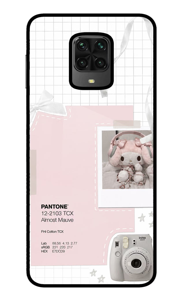 Pantone Asthetic Poco M2 Pro Glass Case