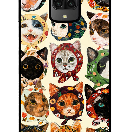 Cool Cat Poco M2 Pro Glass Case