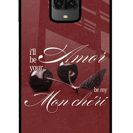 Velvet Cherry Poco M2 Pro Glass Case