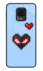 Peter Heart Poco M2 Pro Glass Case