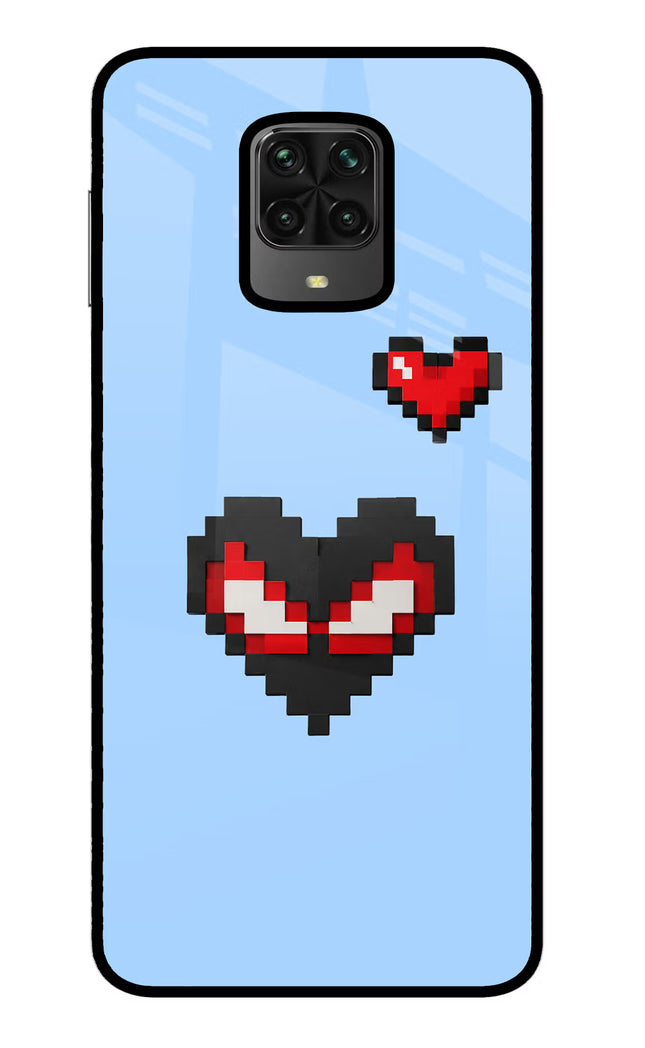 Peter Heart Poco M2 Pro Glass Case