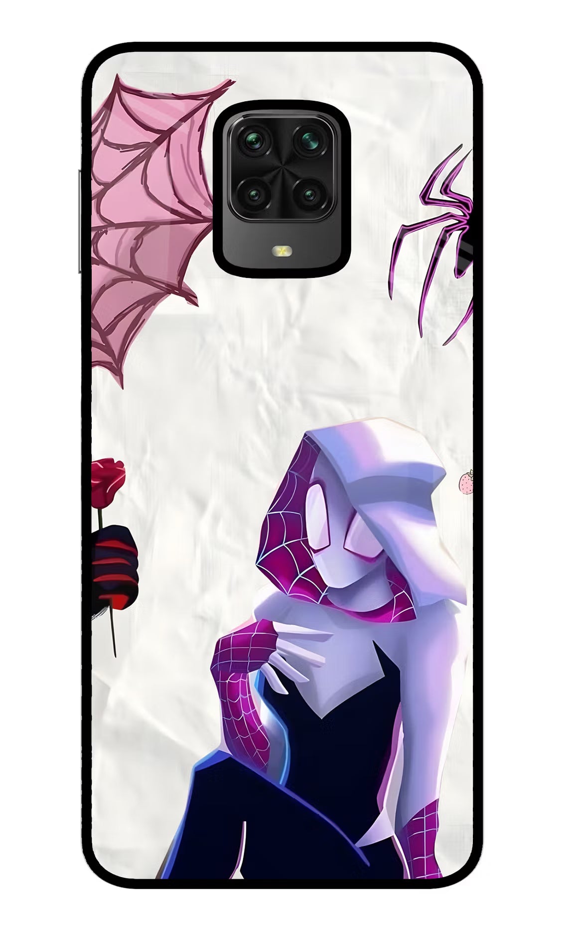 Gwen Verse Poco M2 Pro Glass Case