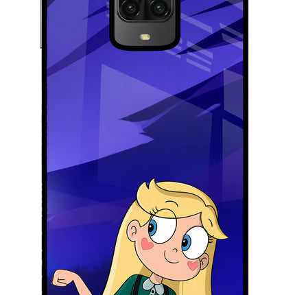 Star Glow Poco M2 Pro Glass Case
