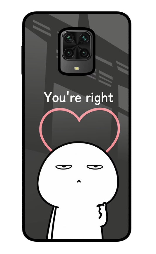 You're Right Poco M2 Pro Glass Case