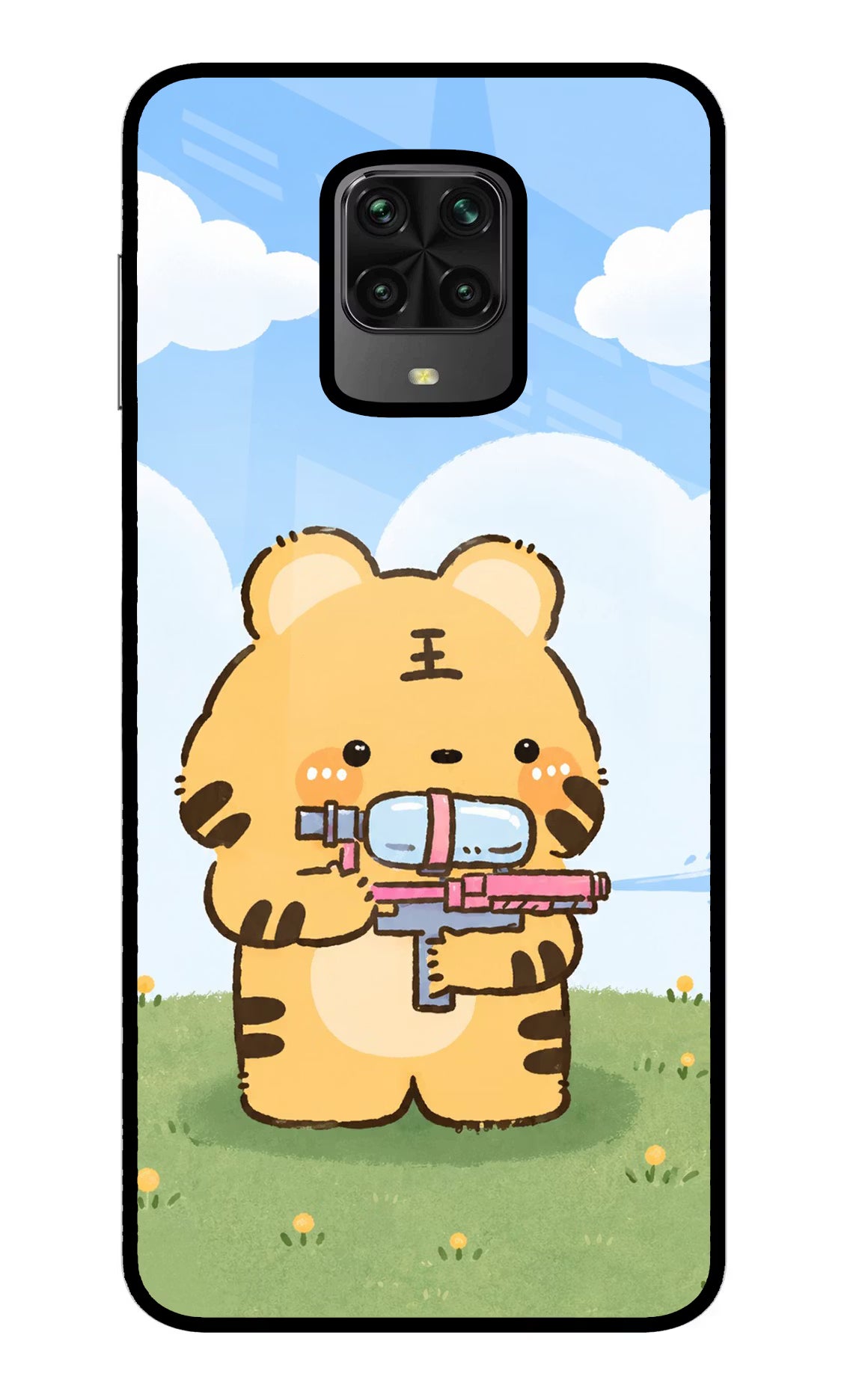 Tiger Treat Poco M2 Pro Glass Case