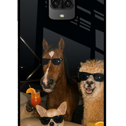 Party Squad Poco M2 Pro Glass Case