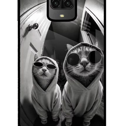 Hood Cats Poco M2 Pro Glass Case