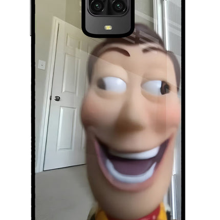 Side Eye Woody Poco M2 Pro Glass Case