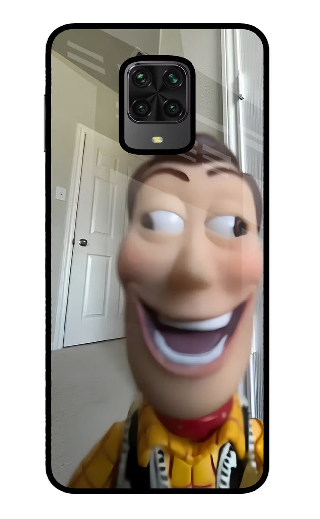 Side Eye Woody Poco M2 Pro Glass Case