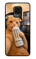 Gamer Cat Energy Poco M2 Pro Glass Case