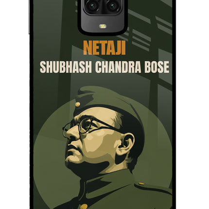 Netaji Legacy Poco M2 Pro Glass Case