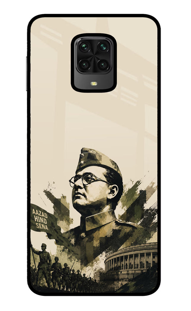 Netaji Rising Poco M2 Pro Glass Case