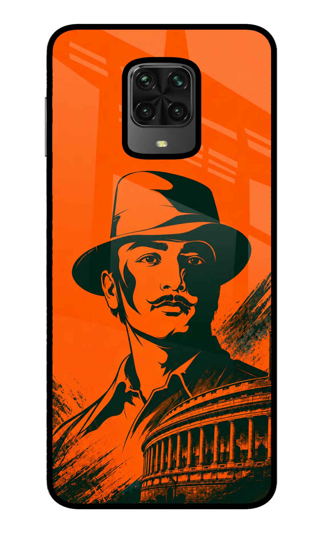 Bhagat Singh Legacy Poco M2 Pro Glass Case