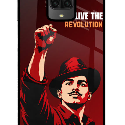 Bhagat Singh Revolution Poco M2 Pro Glass Case