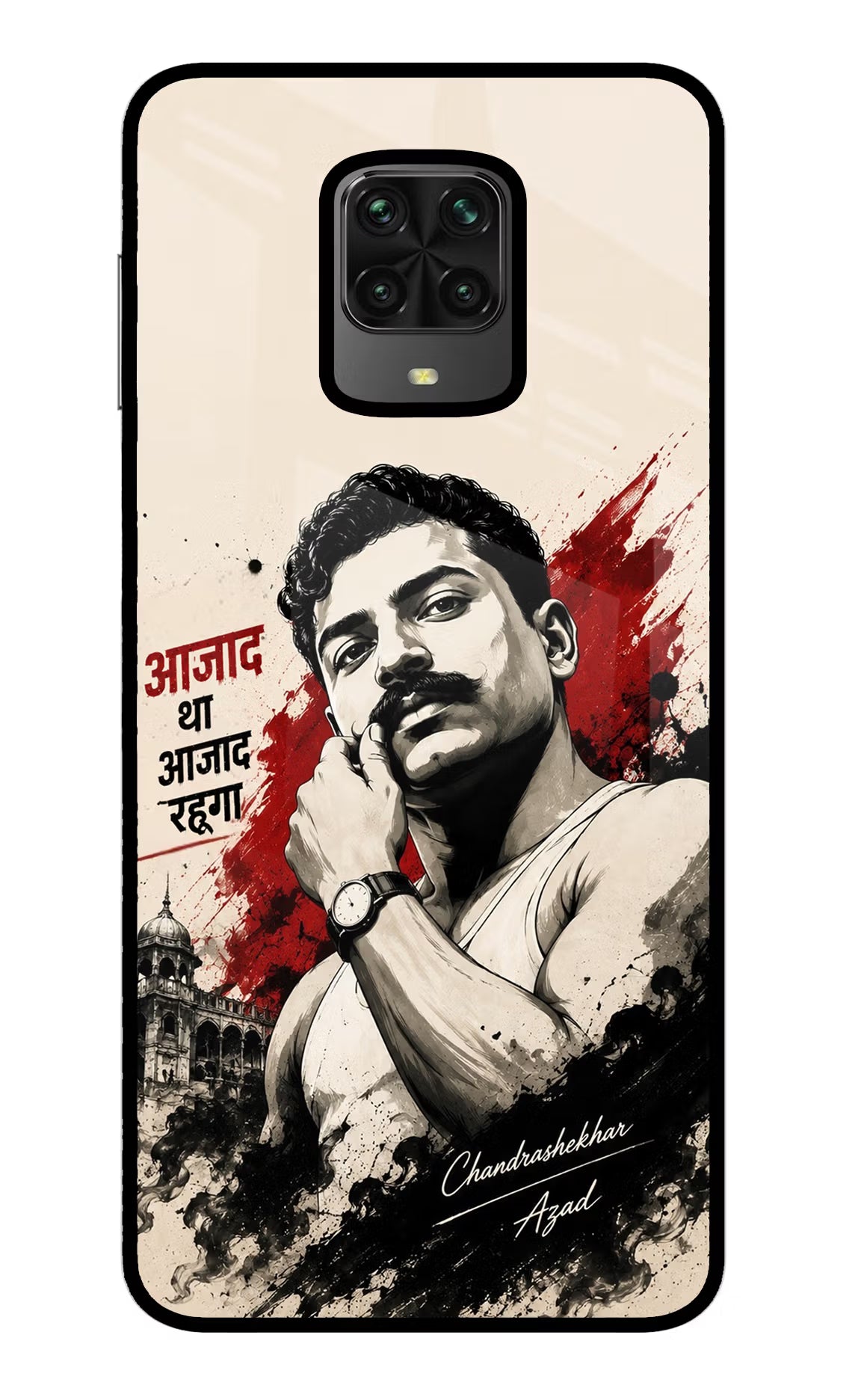 Dr. Ambedkar Visionary Poco M2 Pro Glass Case