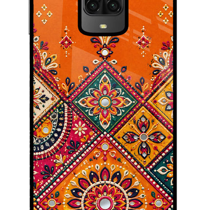 Kutch Glow Poco M2 Pro Glass Case