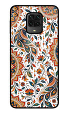 White Mayura Poco M2 Pro Glass Case