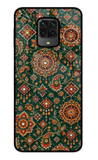 Green Pataka Poco M2 Pro Glass Case