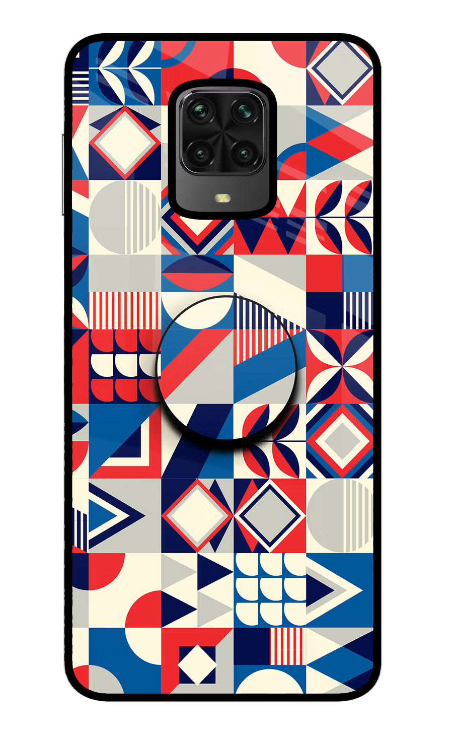 Colorful Pattern Poco M2 Pro Pop Case, Metal case