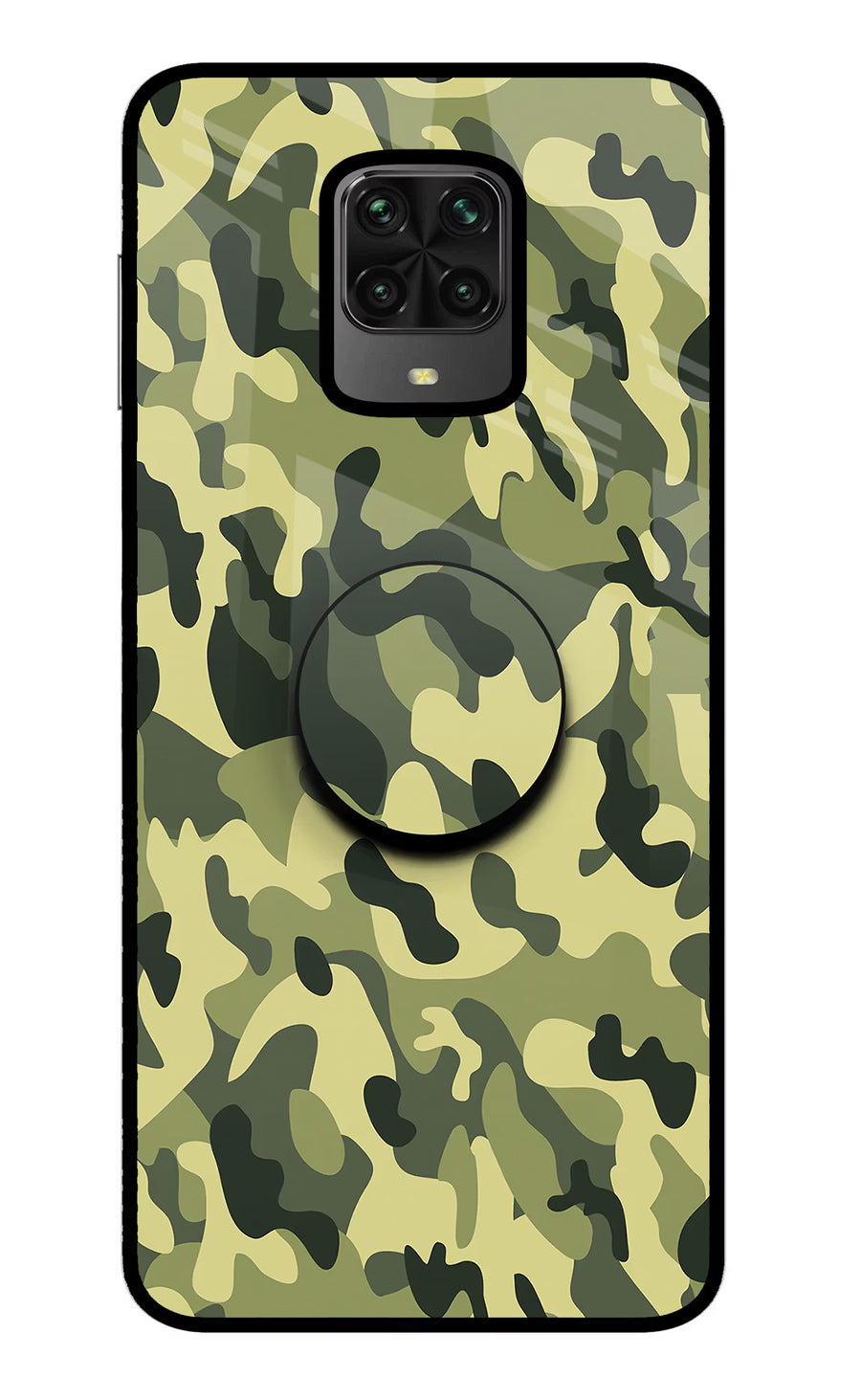 Camouflage Poco M2 Pro Pop Case, Metal case