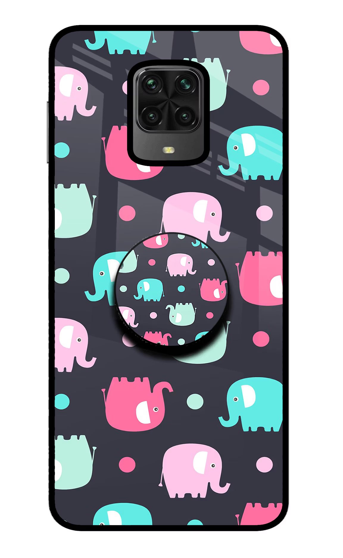 Baby Elephants Poco M2 Pro Pop Case by Casekaro
