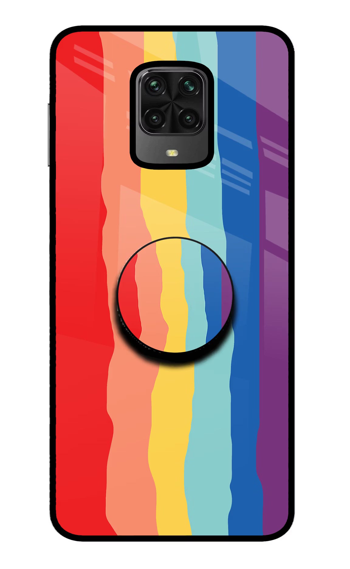 Rainbow Poco M2 Pro Pop Case by Casekaro