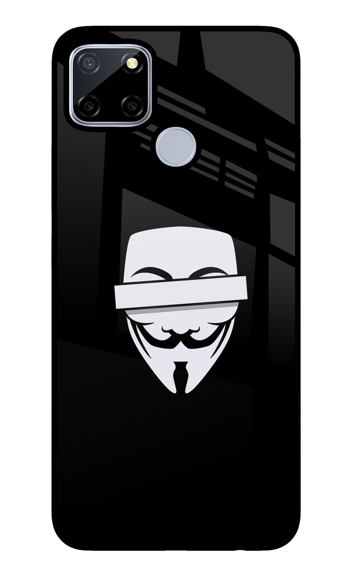 Anonymous Face Realme C12/Narzo 20 Back Cover