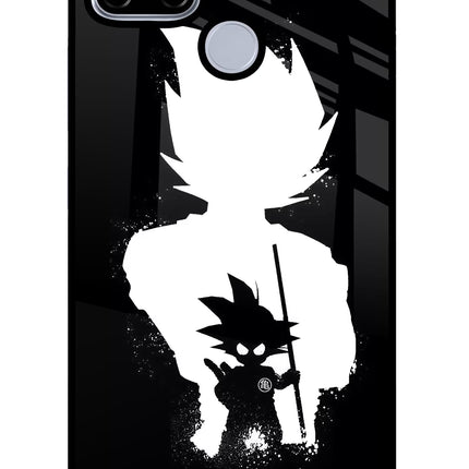Goku Shadow Realme C12/Narzo 20 Glass Case