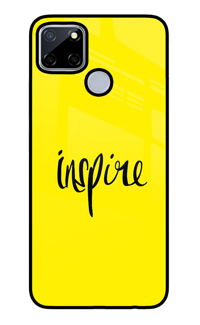 Inspire Realme C12/Narzo 20 Glass Case Back Cover by Casekaro