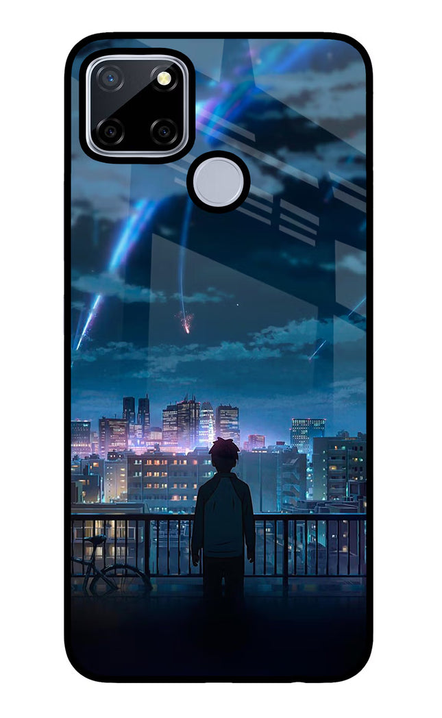Anime Realme C12/Narzo 20 Glass Case Back Cover by Casekaro