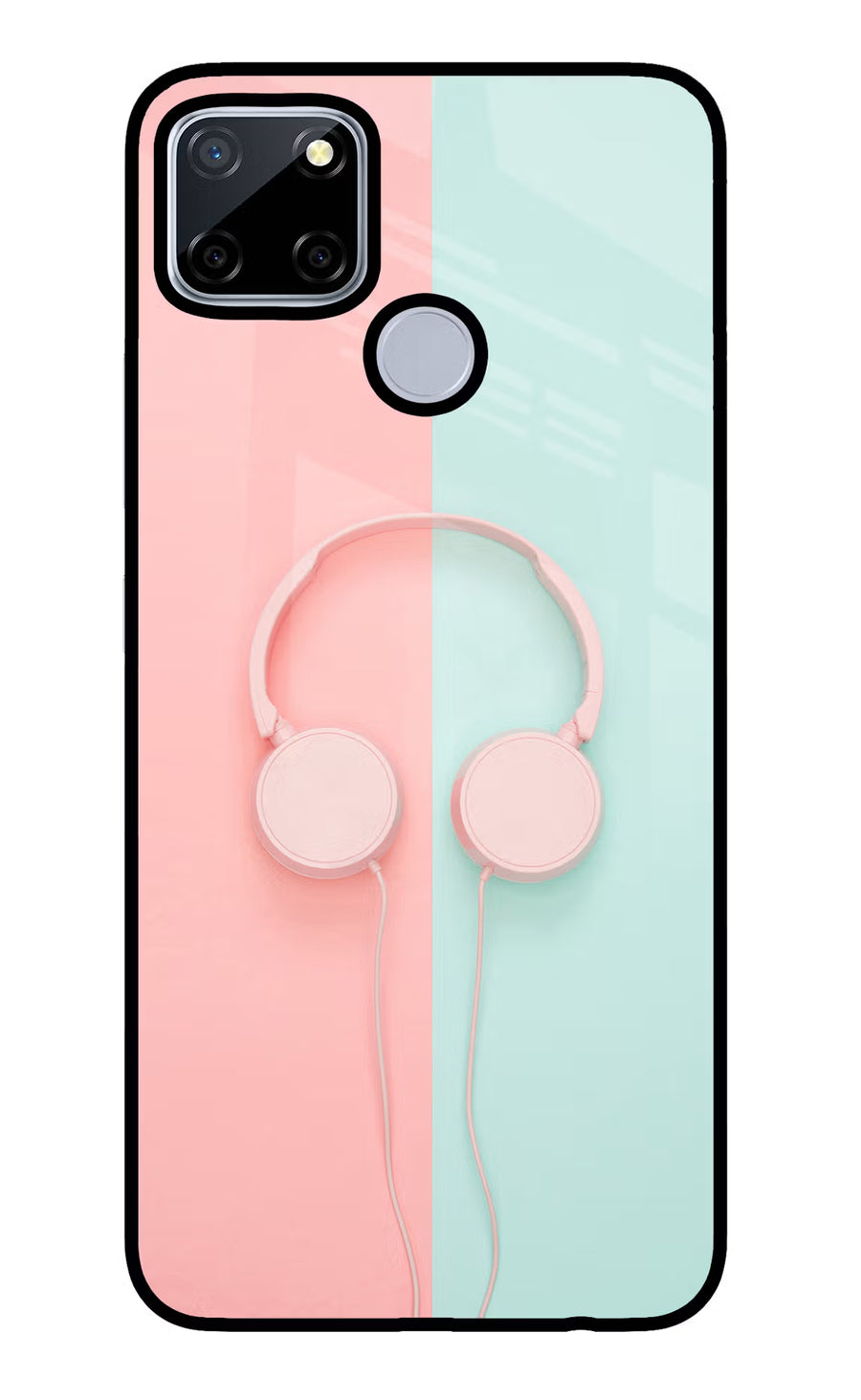 Music Lover Realme C12/Narzo 20 Back Cover, Glass case
