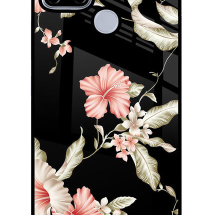 Flowers Realme C12/Narzo 20 Glass Case Back Cover by Casekaro