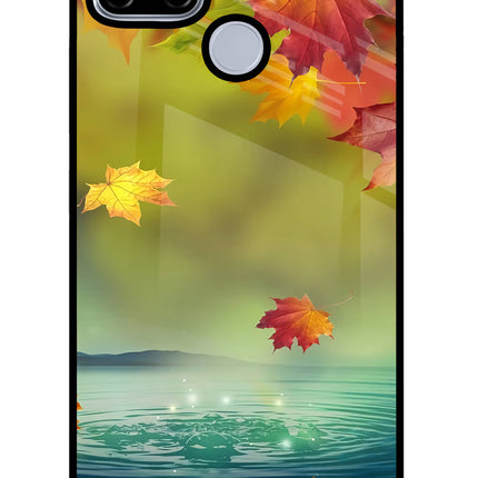 Flowers Realme C12/Narzo 20 Glass Case