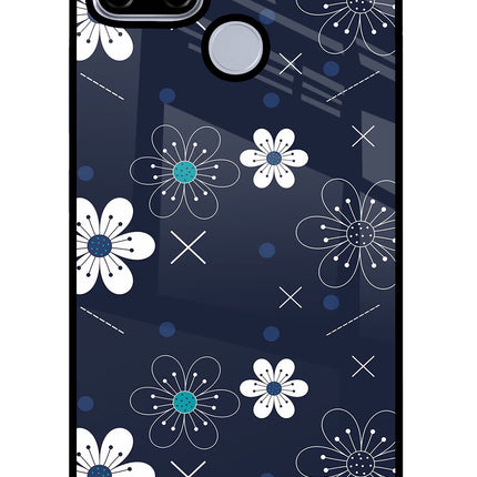 Flowers Realme C12/Narzo 20 Glass Case