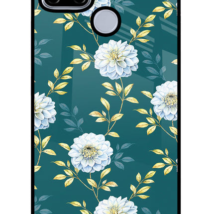 Flowers Realme C12/Narzo 20 Glass Case
