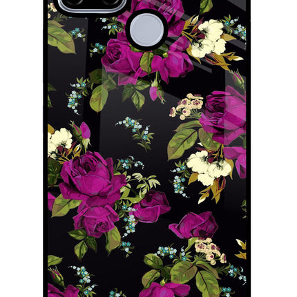 Flowers Realme C12/Narzo 20 Glass Case
