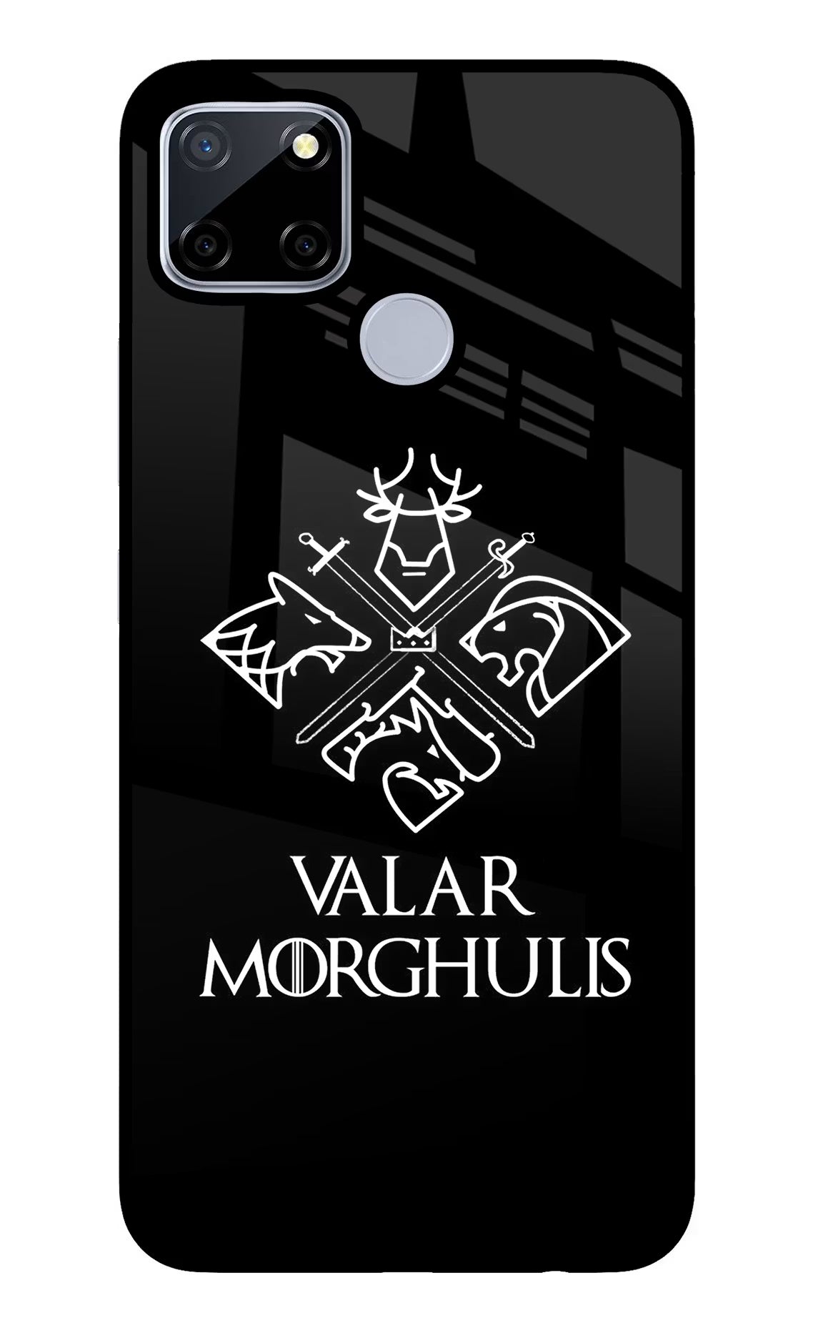 Valar Morghulis | Game Of Thrones Realme C12/Narzo 20 Glass Case Back Cover by Casekaro