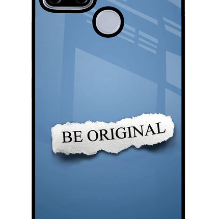 Be Original Realme C12/Narzo 20 Glass Case