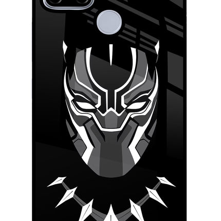 Black Panther Realme C12/Narzo 20 Glass Case