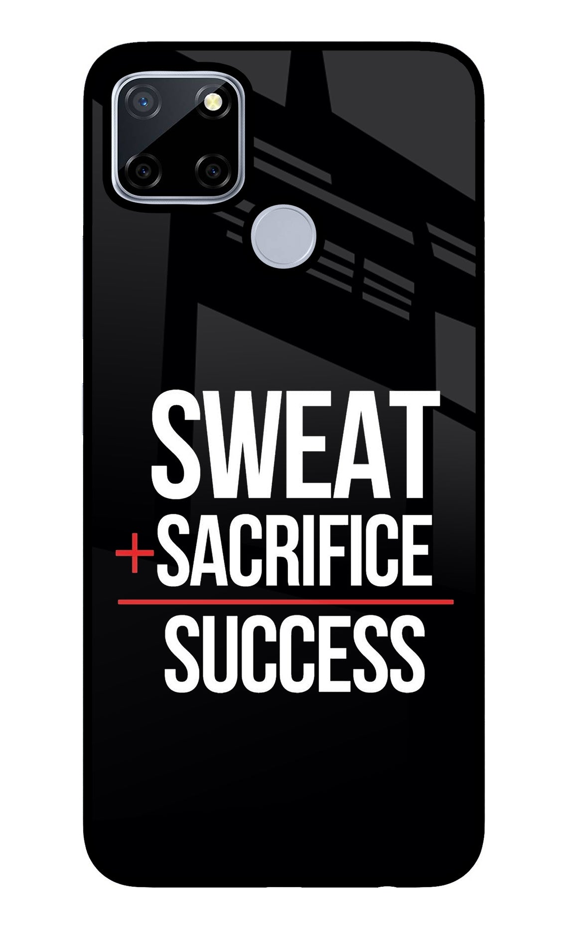 Sweat Sacrifice Success Realme C12/Narzo 20 Back Cover