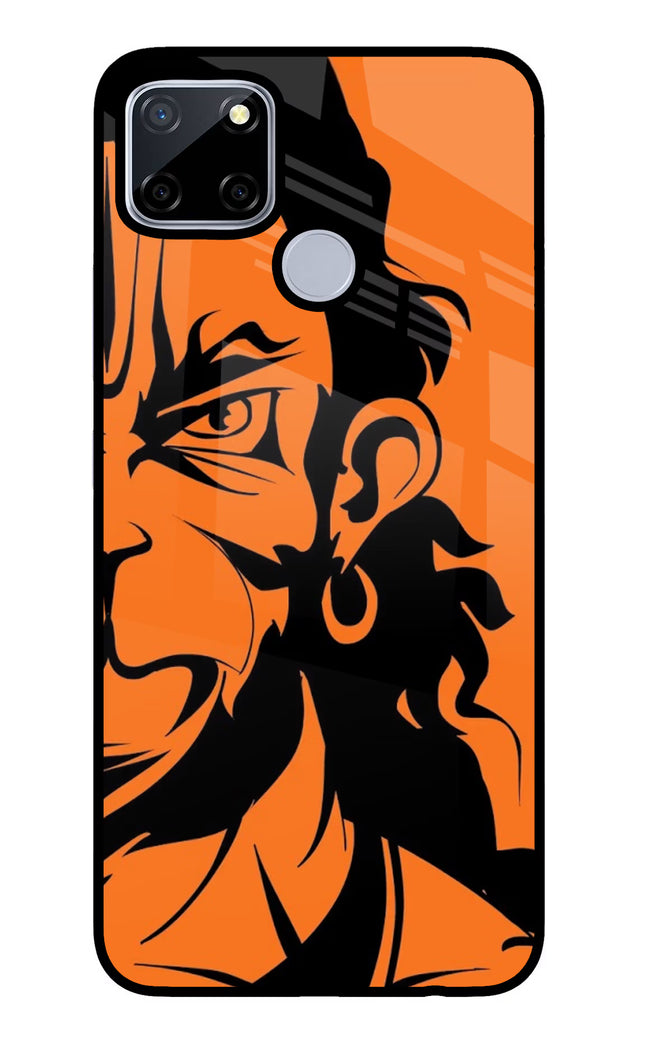 Hanuman Realme C12/Narzo 20 Glass Case Back Cover by Casekaro