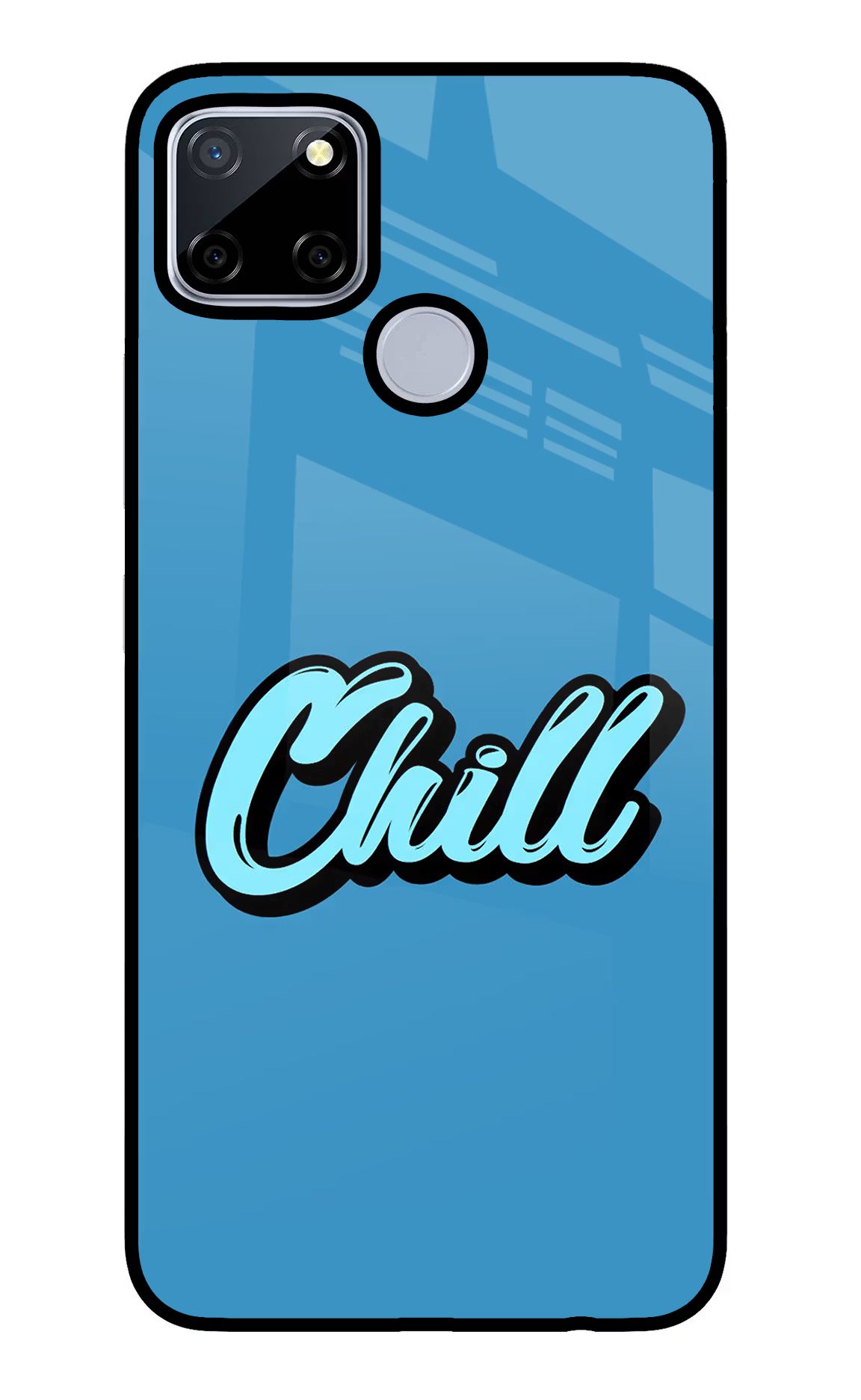Chill Realme C12/Narzo 20 Glass Case Back Cover by Casekaro